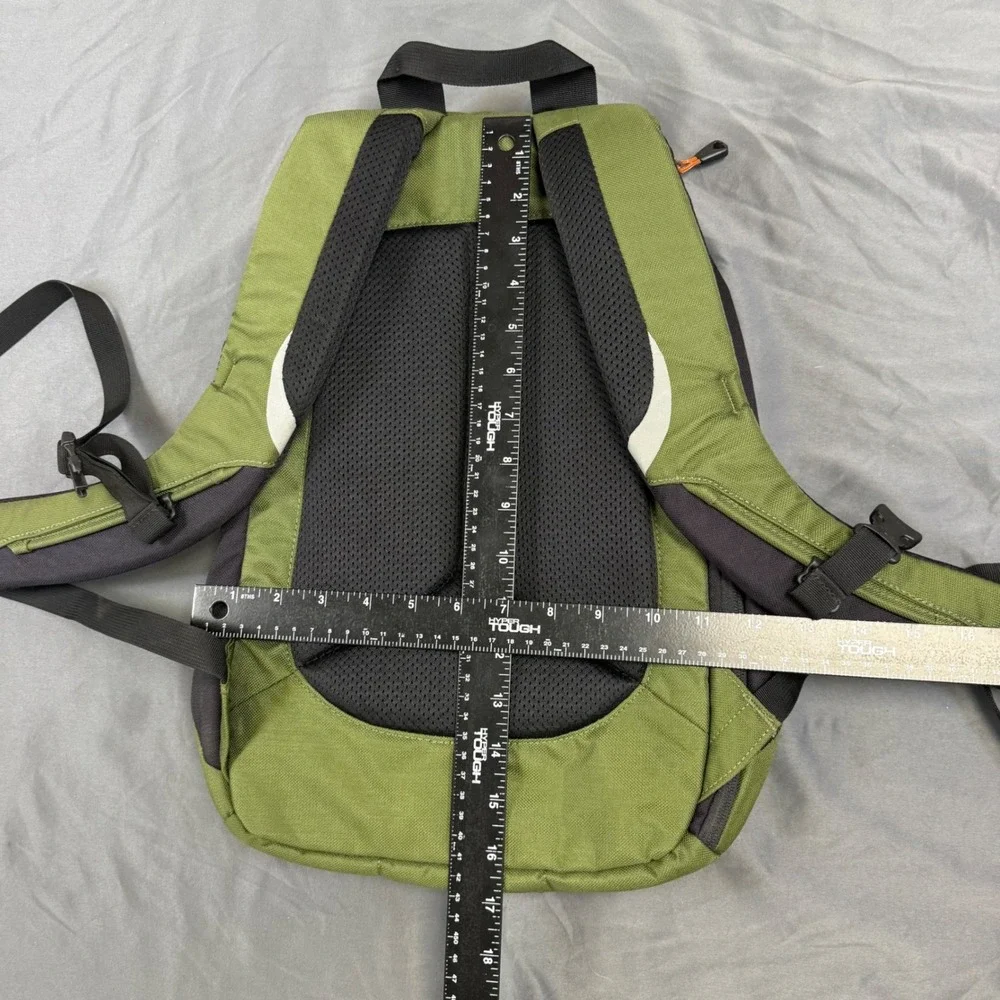 REI Co-op Cordura Backpack Olive Green Black Daypack Slim Hiking Bag Mens